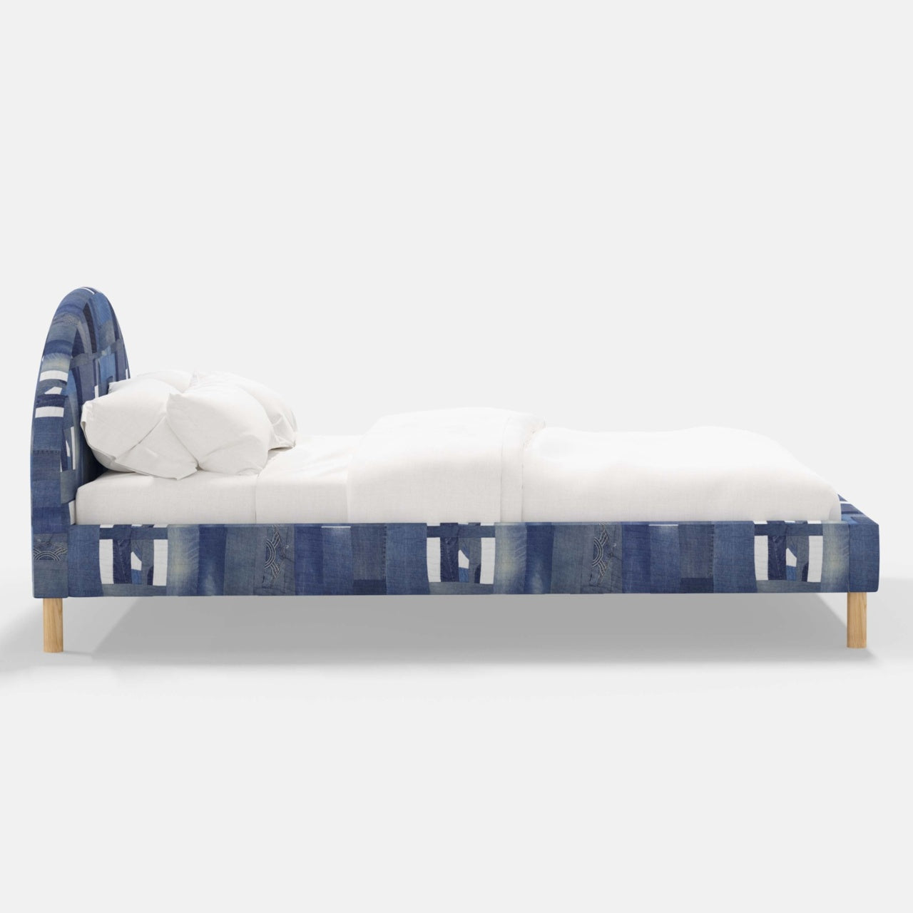 Bolzano Squared Rounded Platform Bed