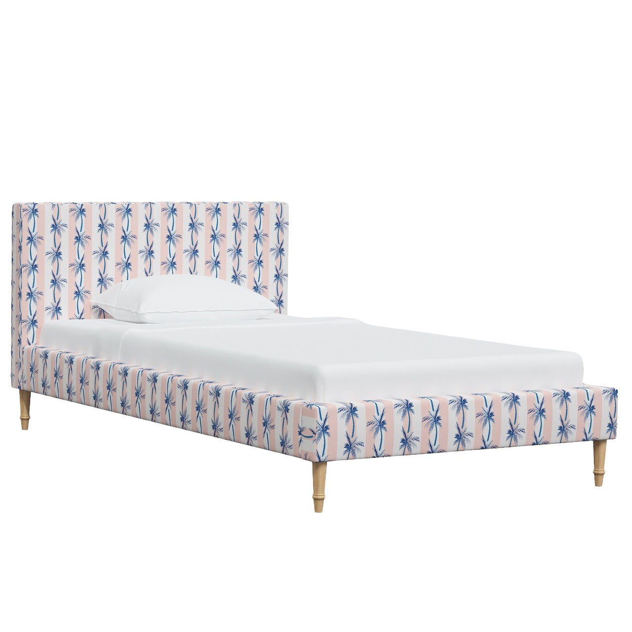 La Spezia Platform Bed with Fancy Cone Legs