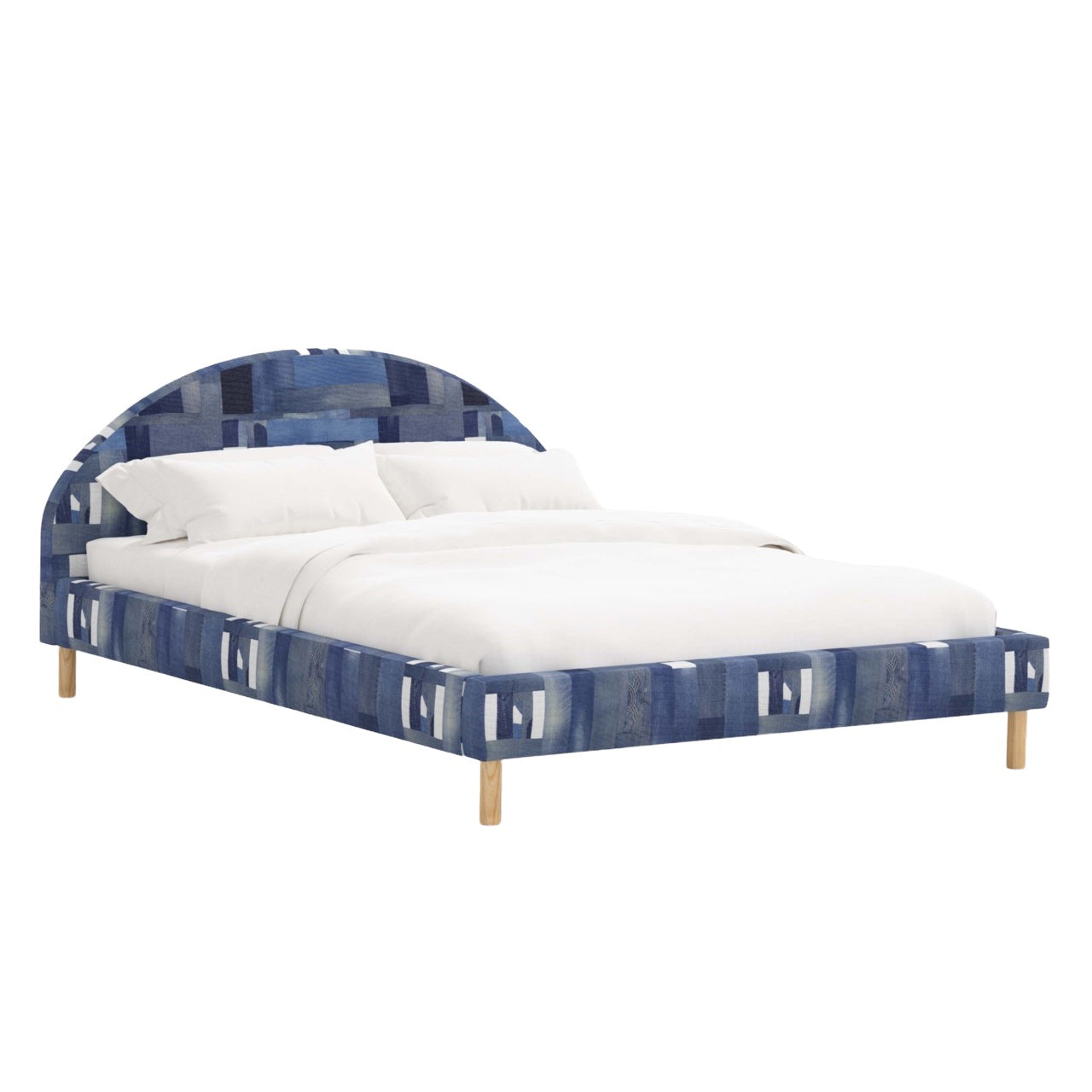 Bolzano Squared Rounded Platform Bed