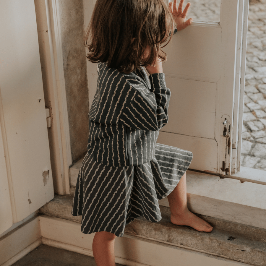 The Printed Sweatshirt - Linear Stem