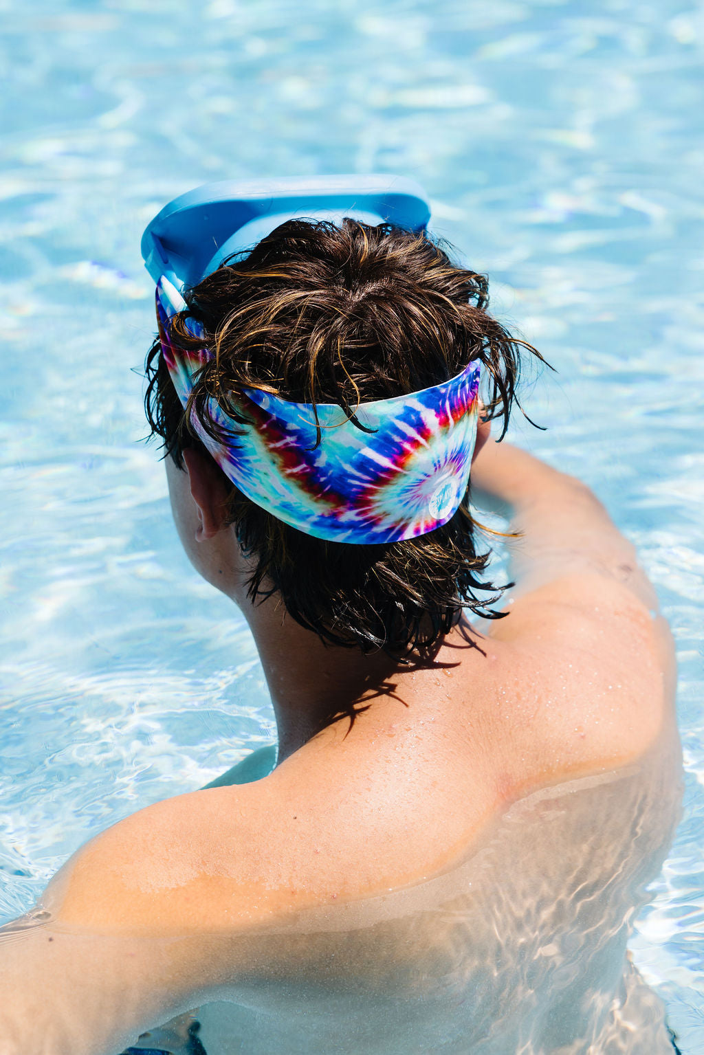 Tie Dye Adult Swim Mask