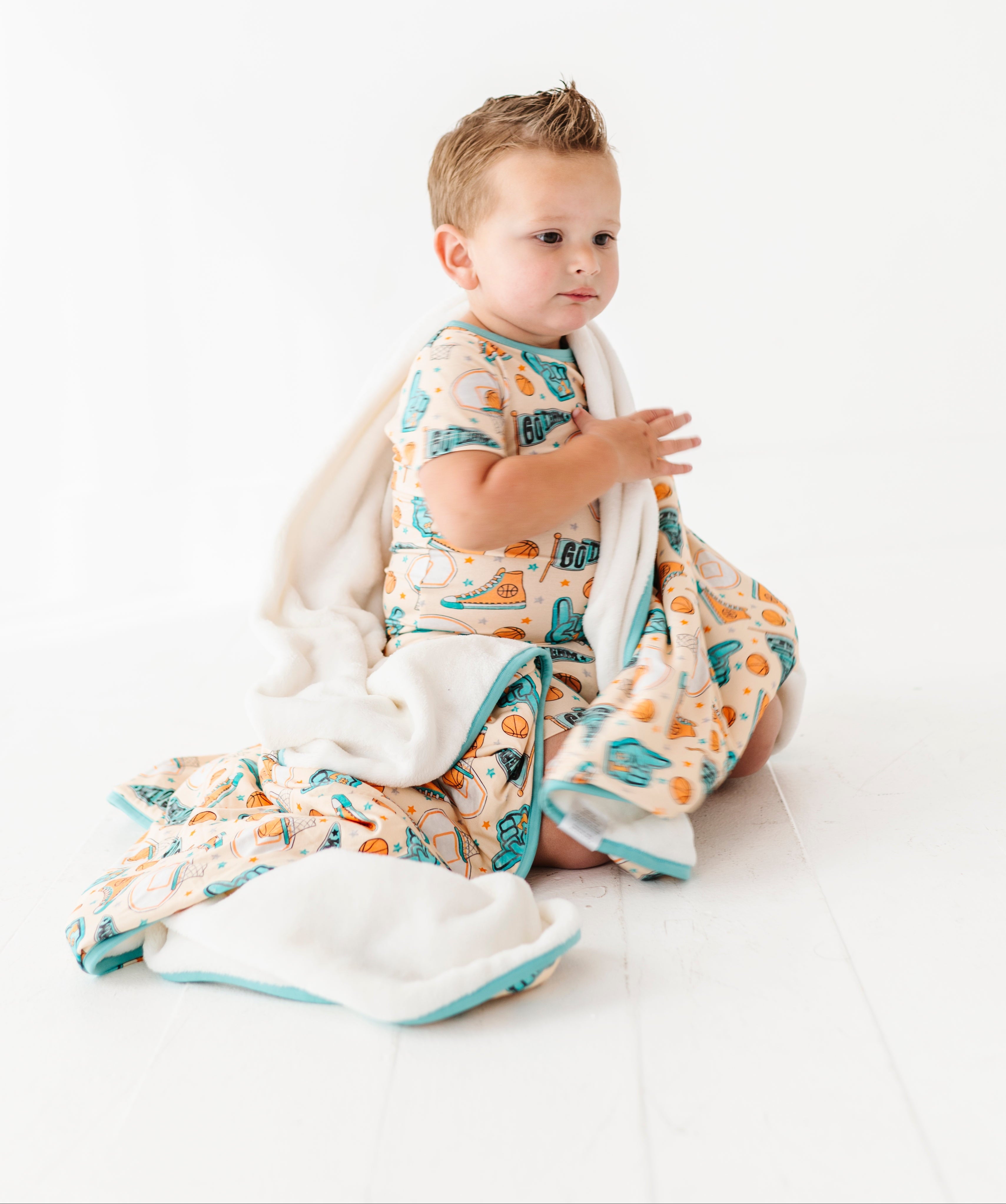 Vince  Plush Toddler Blanket