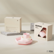 Toddler Feeding Set Pink & White