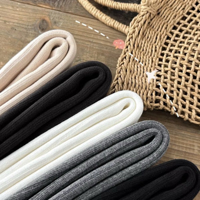 Fleece-lined Ribbed Footed Leggings – Thermal Winter Toddler & Baby Pants