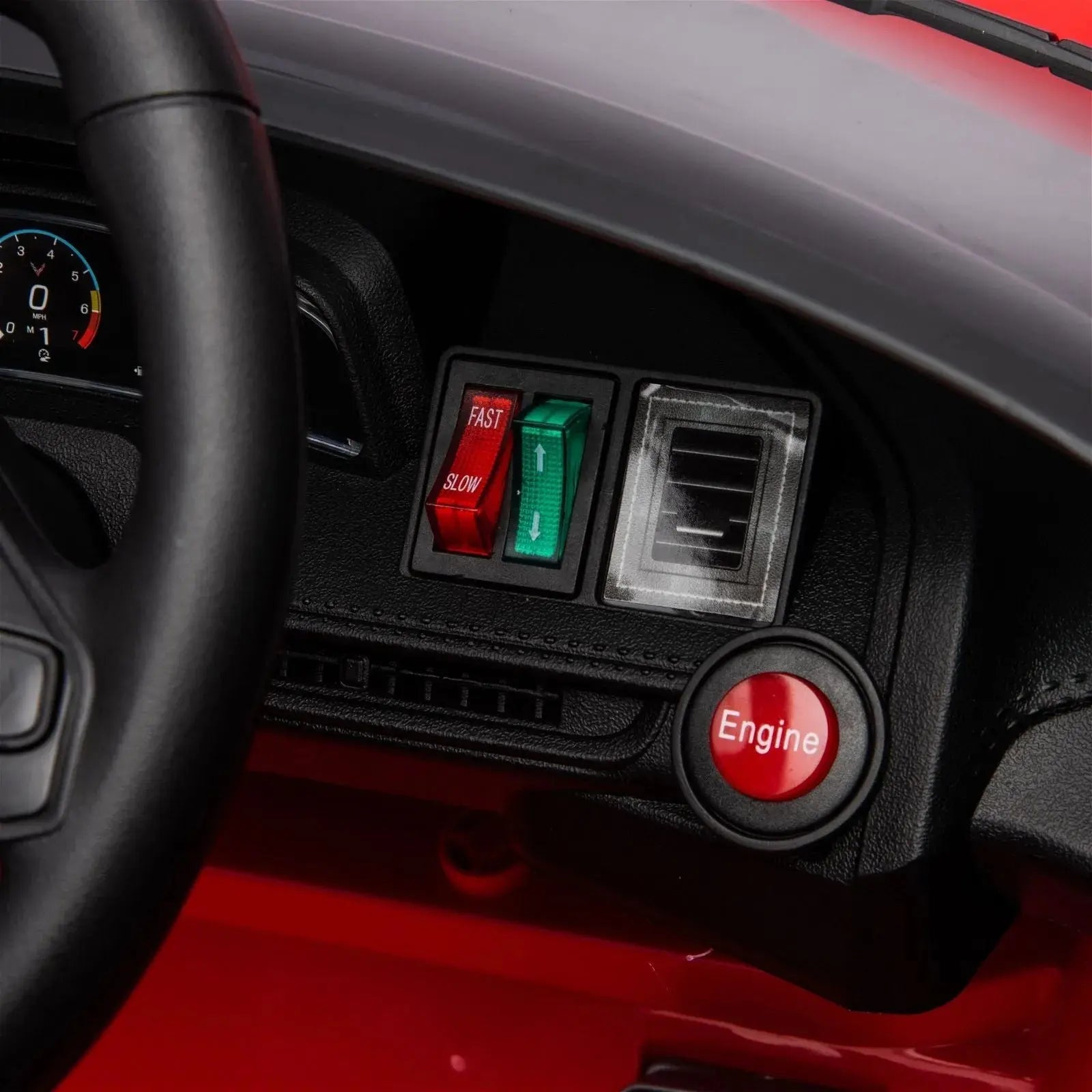 12v Chevrolet Corvette C8 Stingray 1-seater Kids Ride-on Car