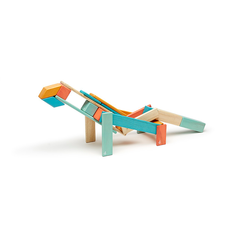 24-piece Set <br>magnetic Wooden Blocks <br>tegu Classics