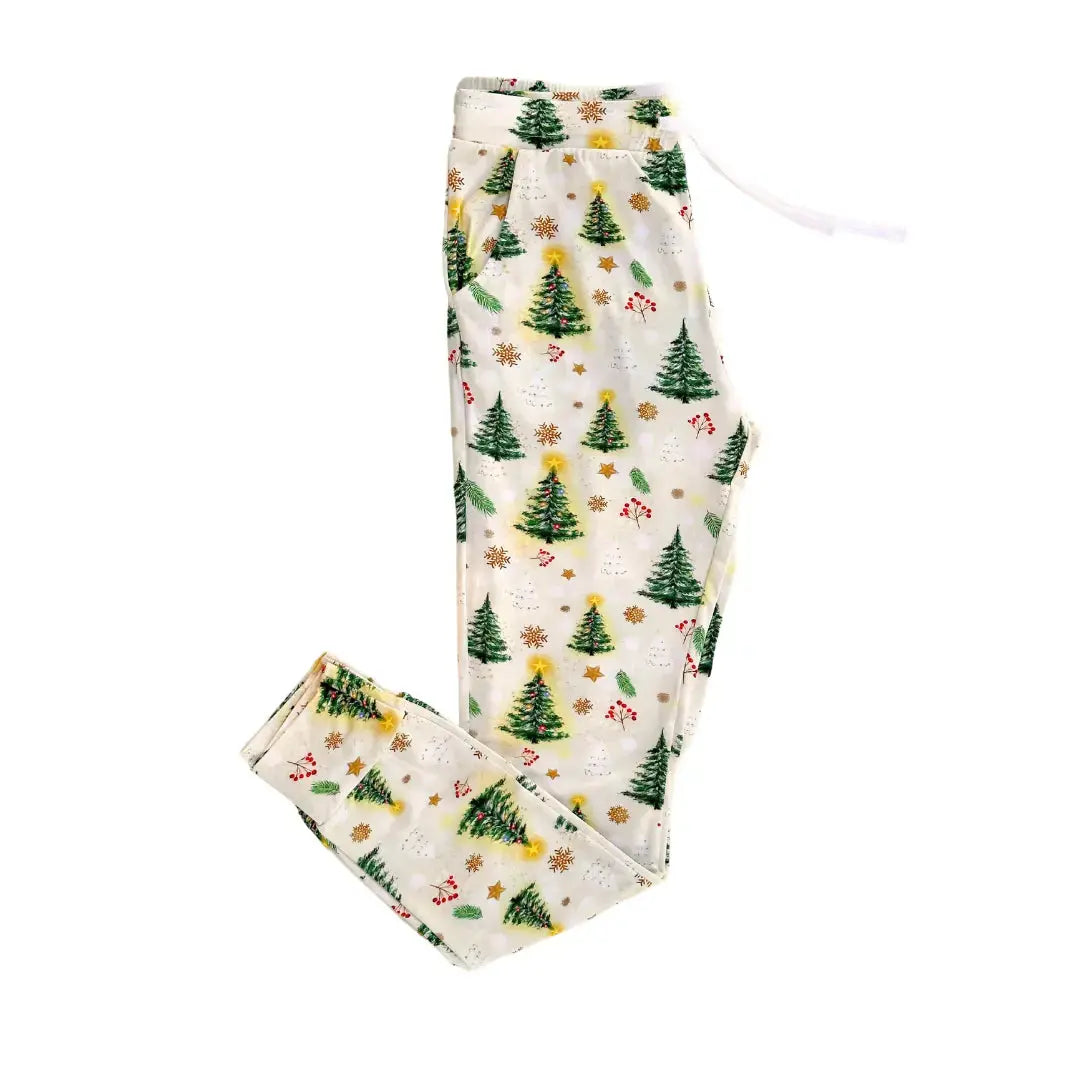 Christmas Trees Womens Pajama Bottoms
