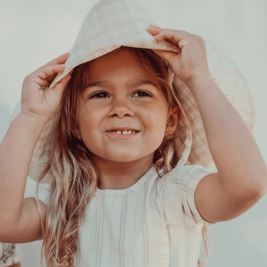 The Printed Legging - Mist Stripe