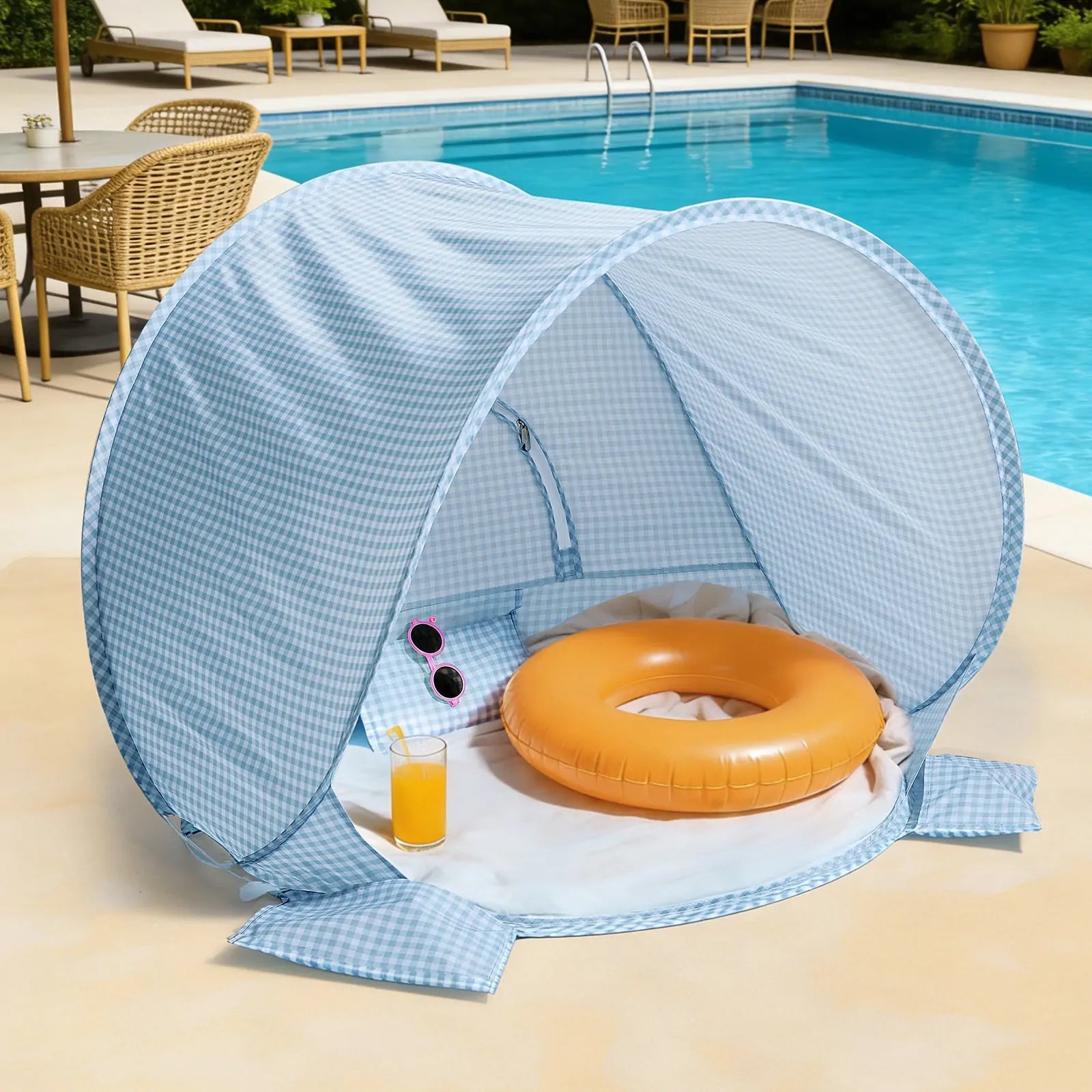 ® One-stop Beach Toy & Tent Set