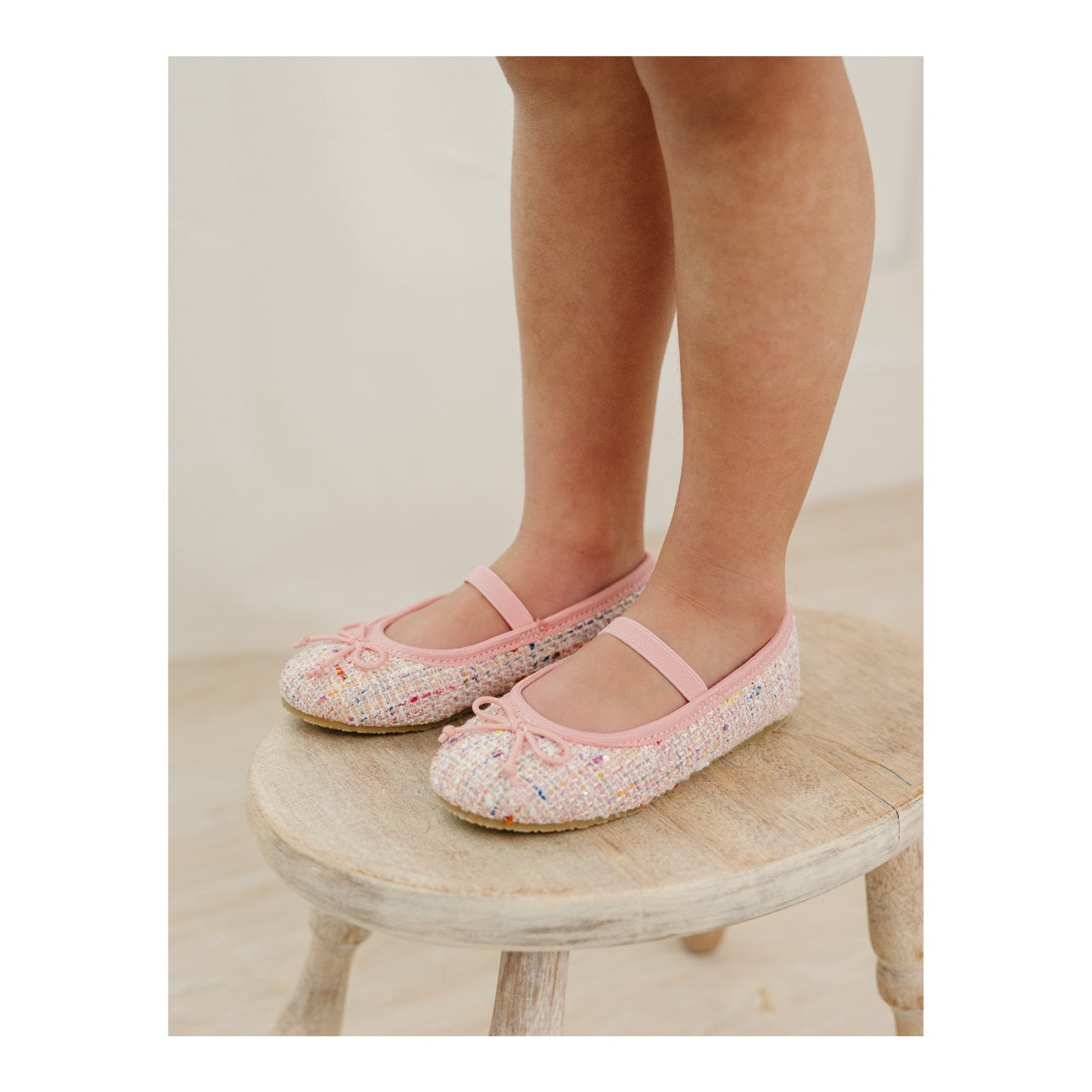 Sabrina Tweed Flat