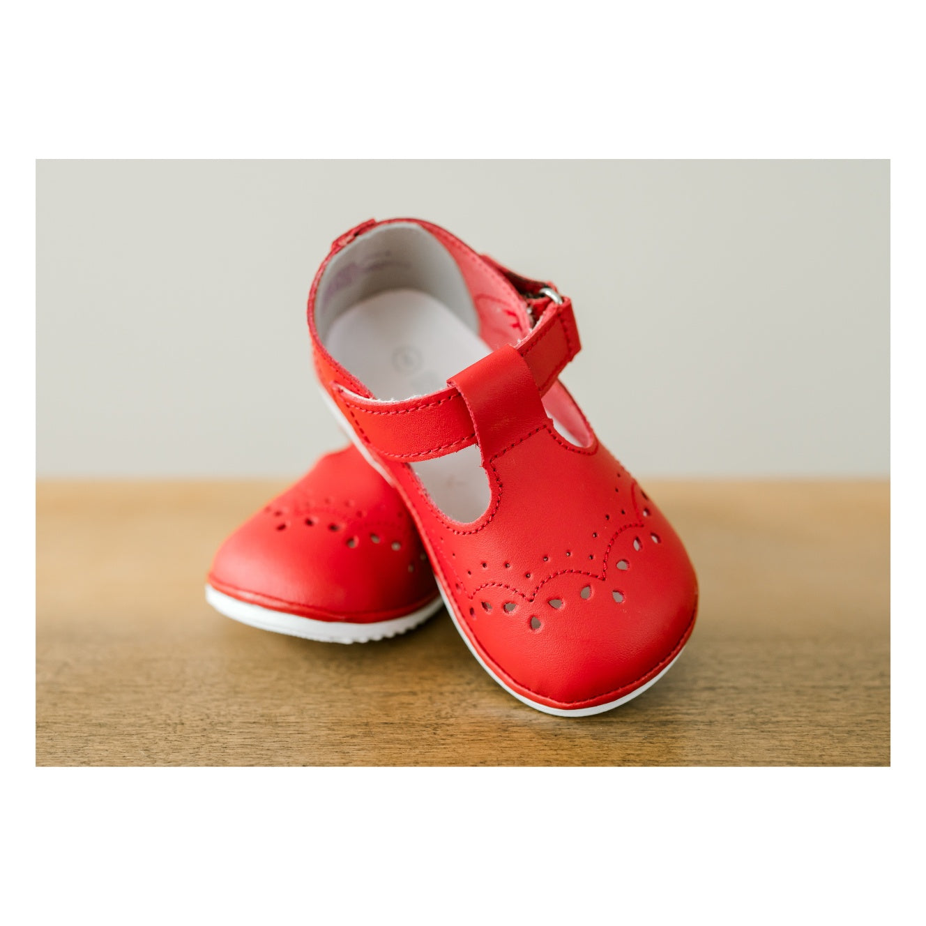 Birdie Leather T-strap Mary Jane (baby)