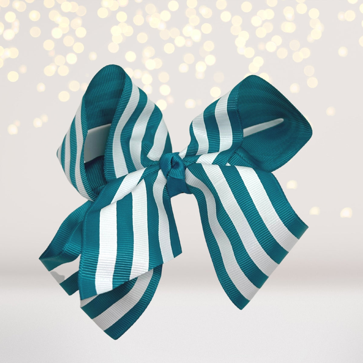 6 Inch Stripe Bow
