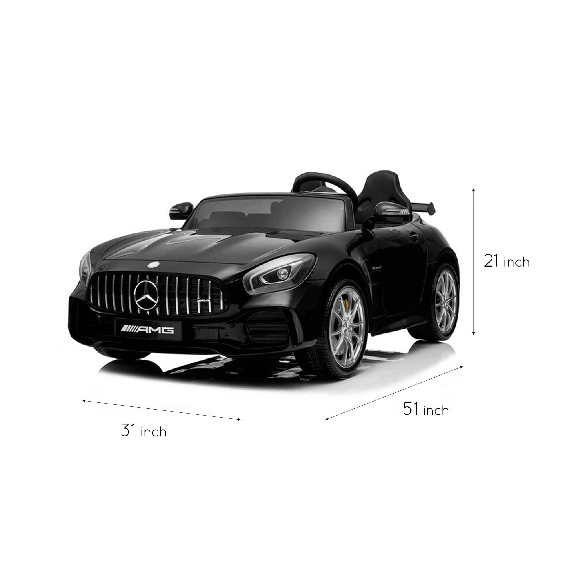 Licensed Mercedes Benz GTR AMG 12V Battery Operated 2 Seater Ride On Car With Parental Remote by Freddo