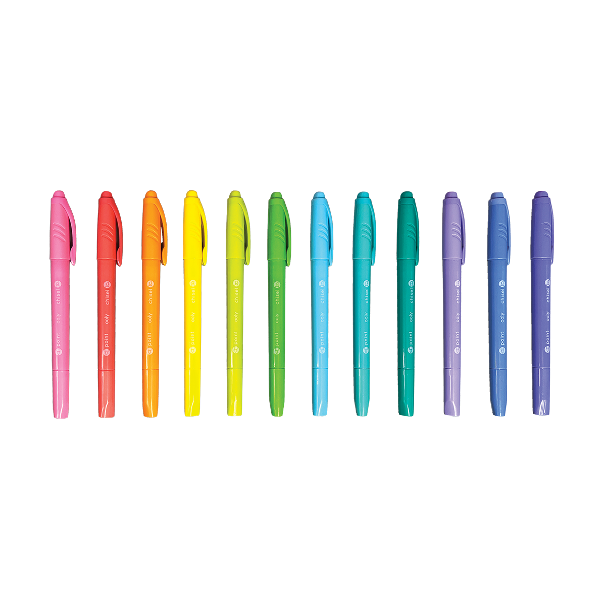 Pastel Hues Dual Tip Markers - Set of 12 by OOLY