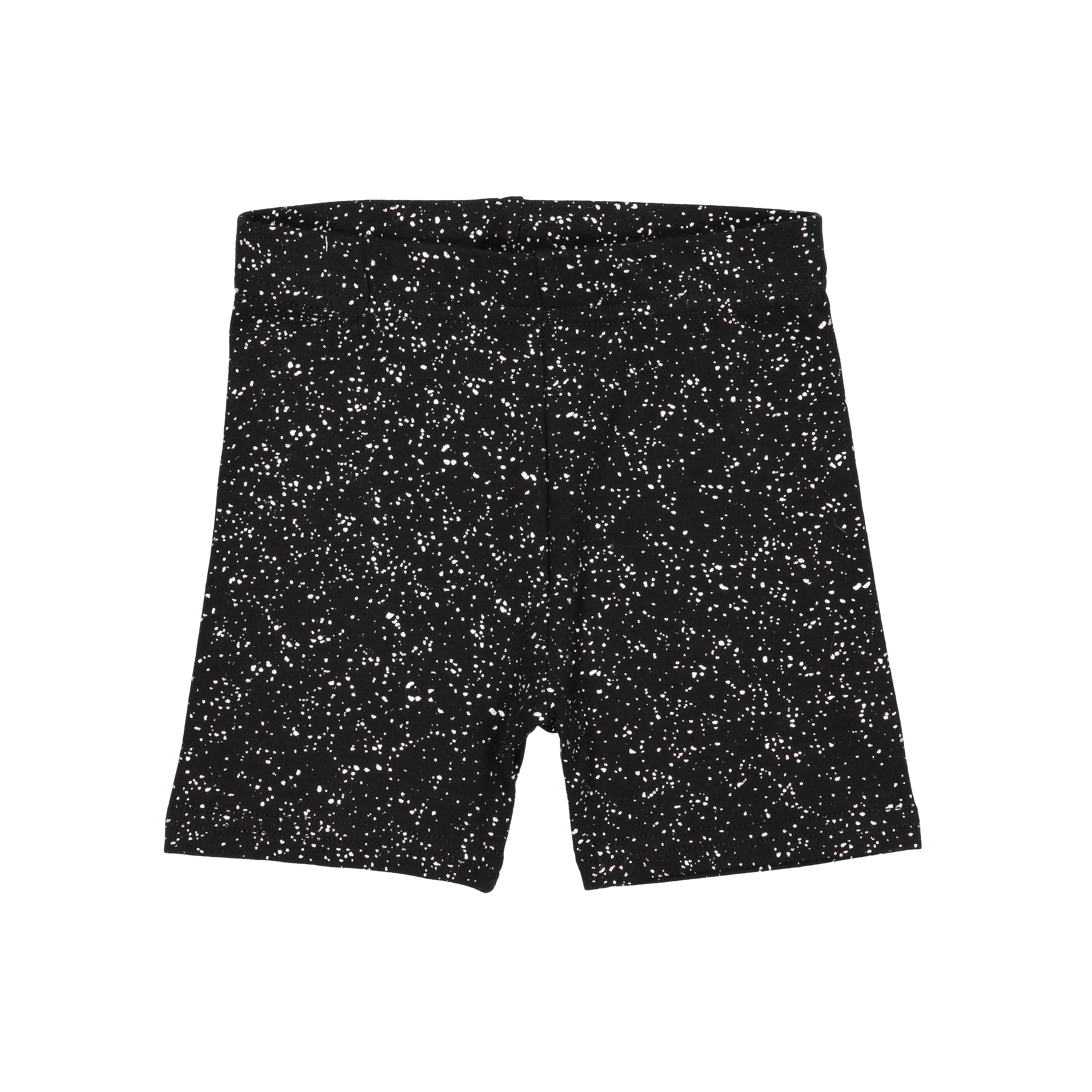 Black Metallic Speckle Shorties