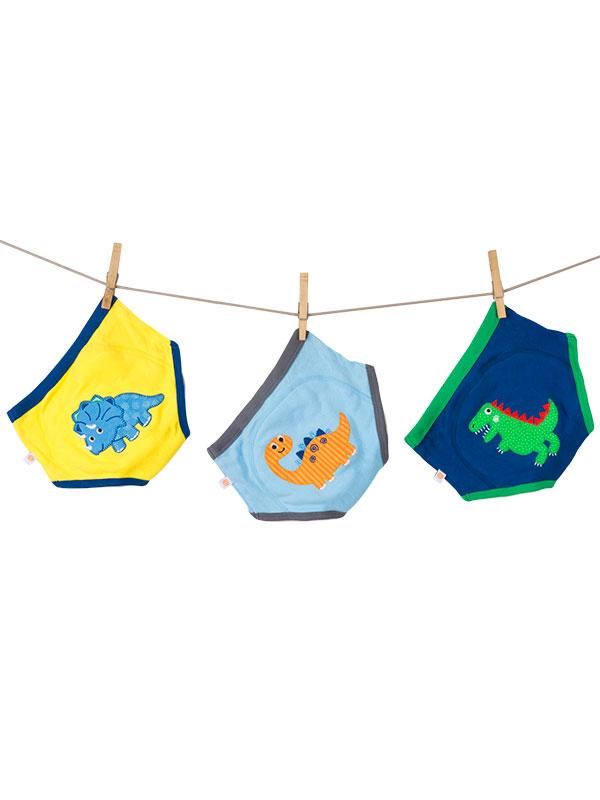 Toddler Organic Potty Training Pants (3-pk) - Jurassic Pals