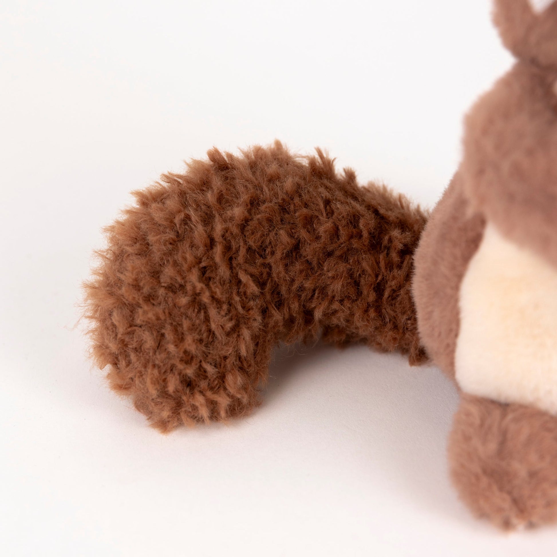Plush Squirrel with Baby