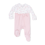 Dainty Buds And Bows - Bow Footie