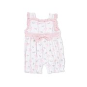 Dainty Buds And Bows - Bow Playsuit