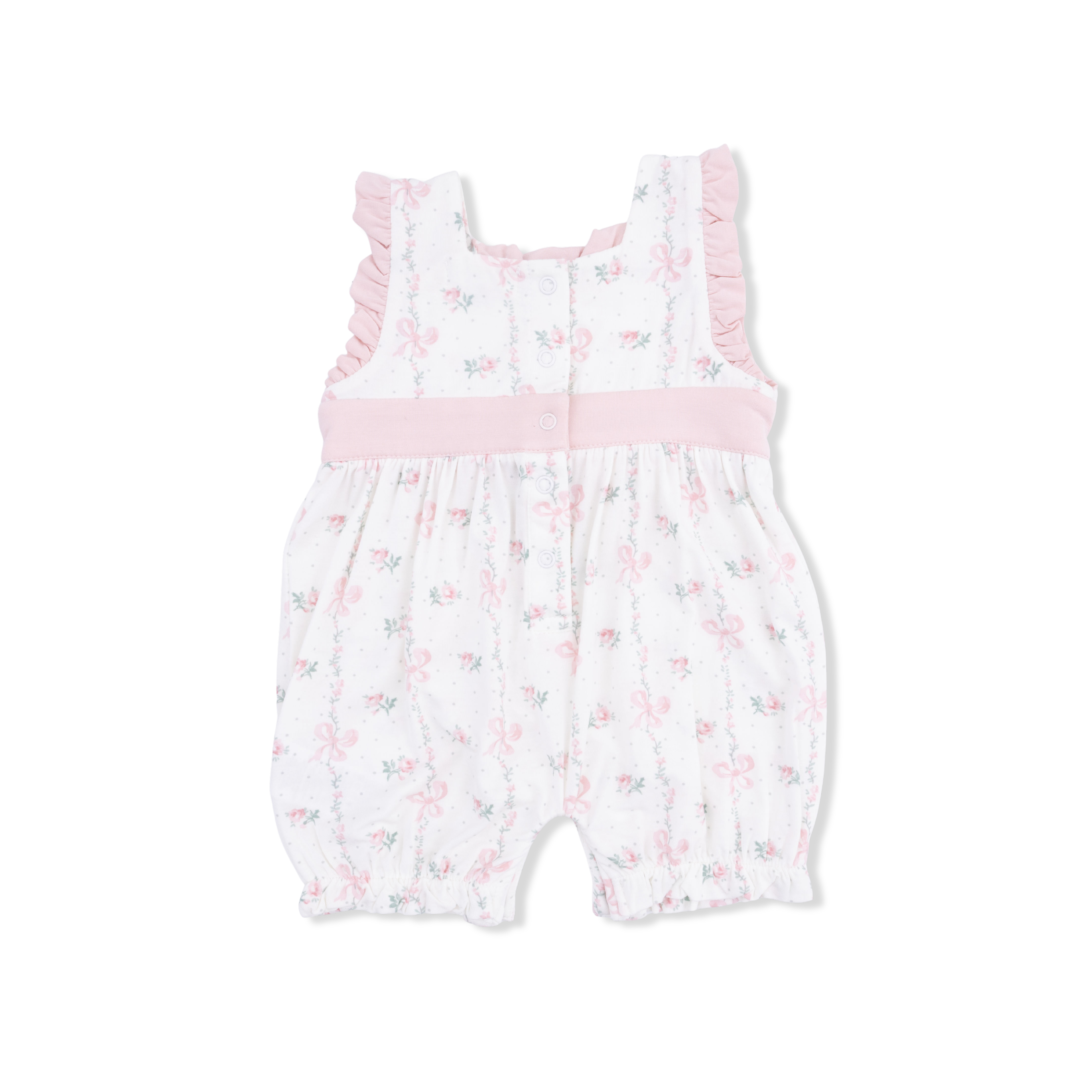 Dainty Buds And Bows - Bow Playsuit