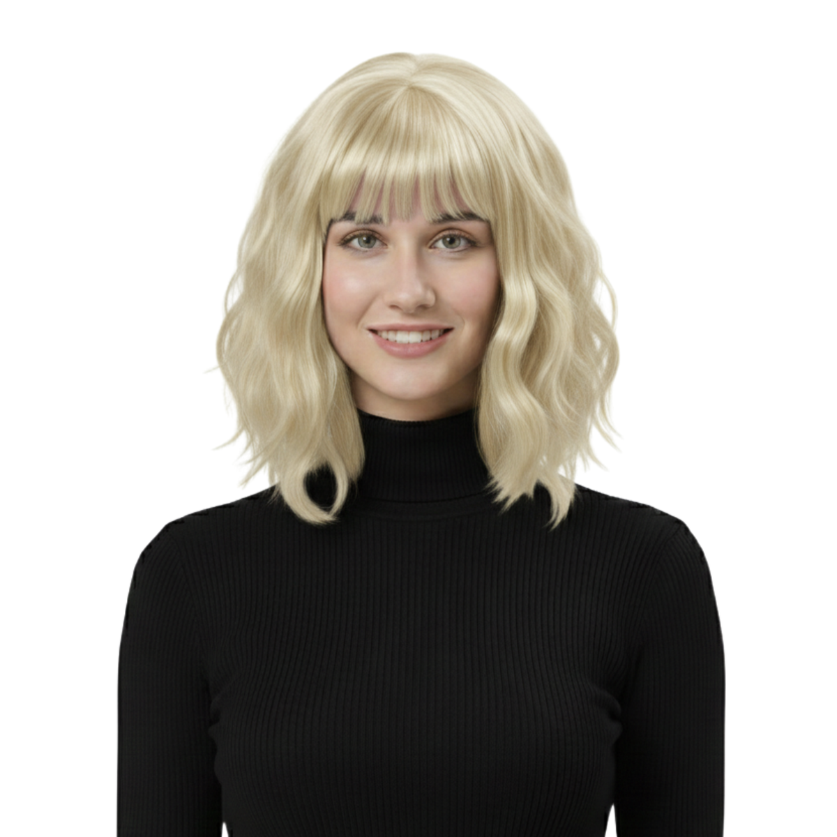 Short Wavy Bob Wig