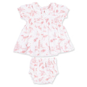 Ballet Toile - Smocked Dress Set