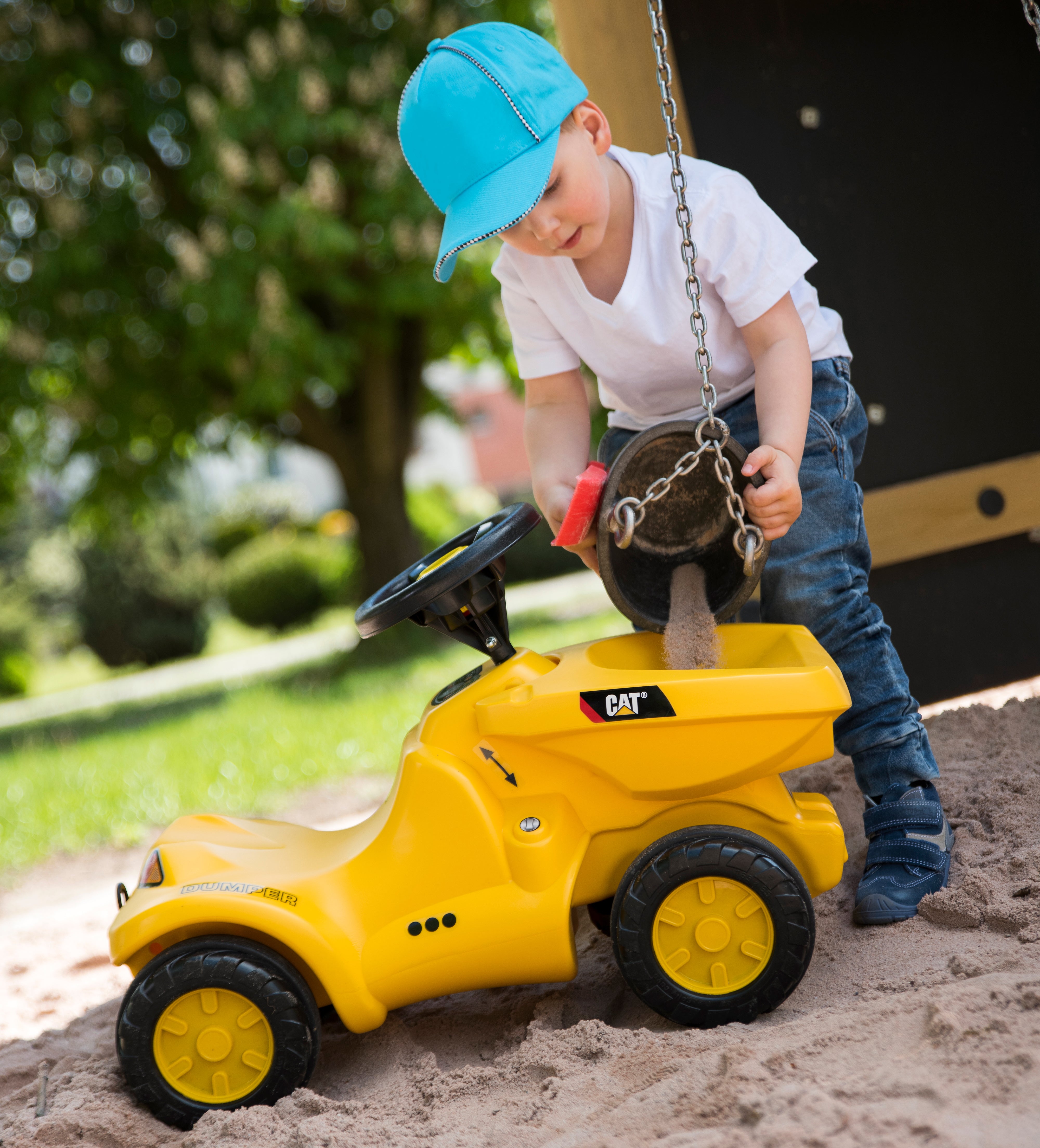 Cat Minitrac Baby Dumper Ride-on