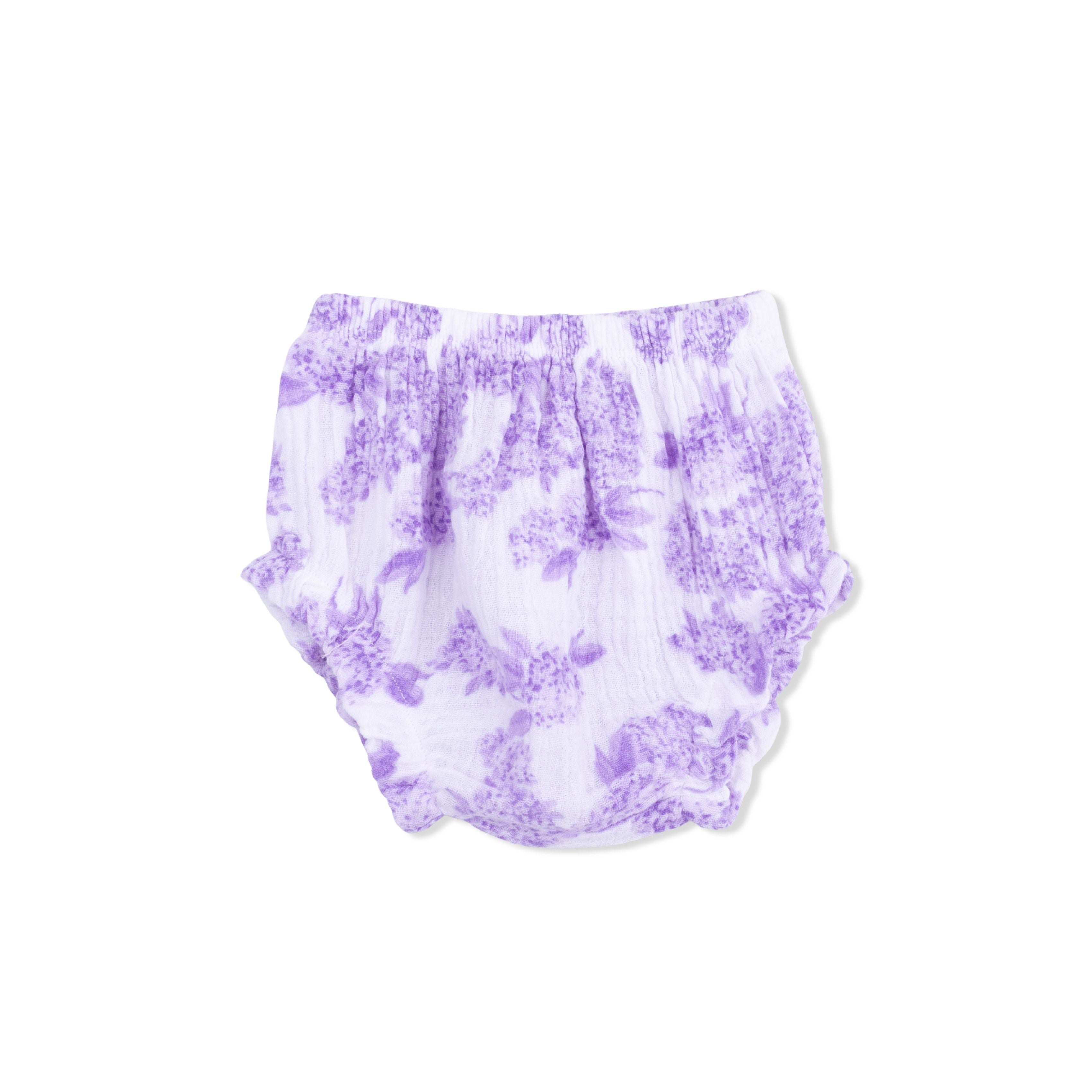 Lilac Floral  - Baby Doll Tunic And Bloomer Set