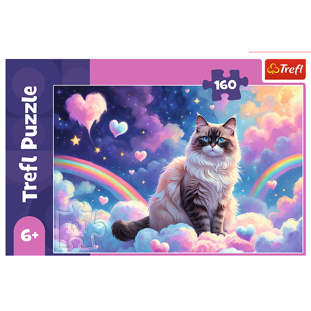 Kids House Cat 160 Piece Puzzle