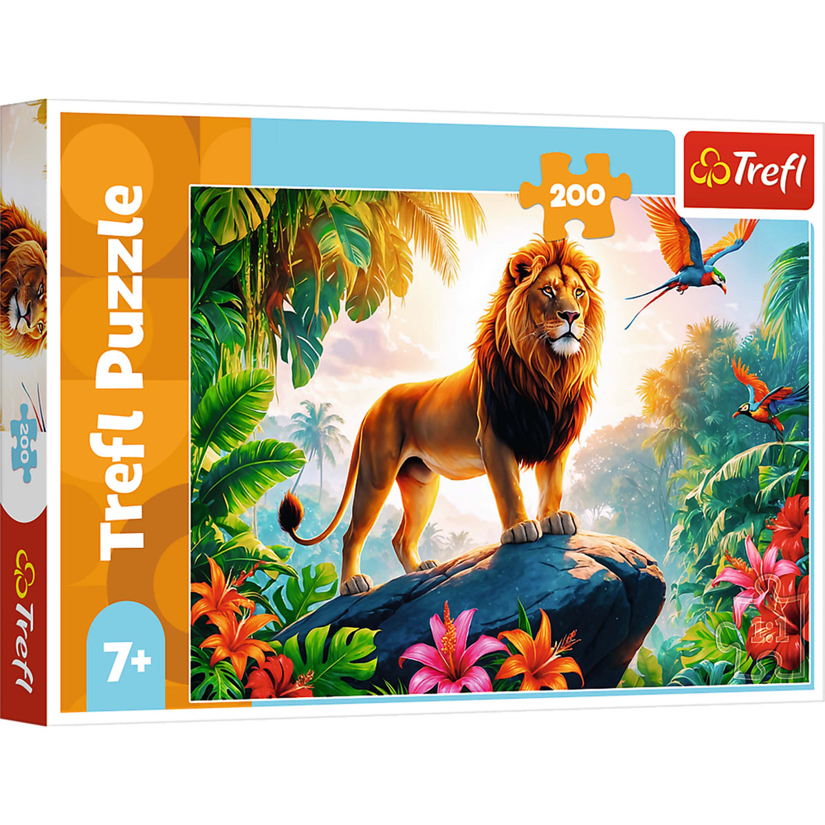 Kids King Of The Jungle 200 Piece Puzzle