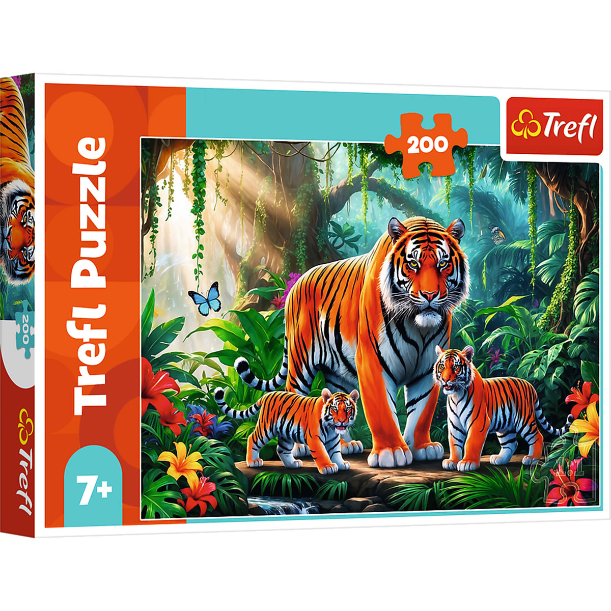 Kids Tiger Habits 200 Piece Puzzle