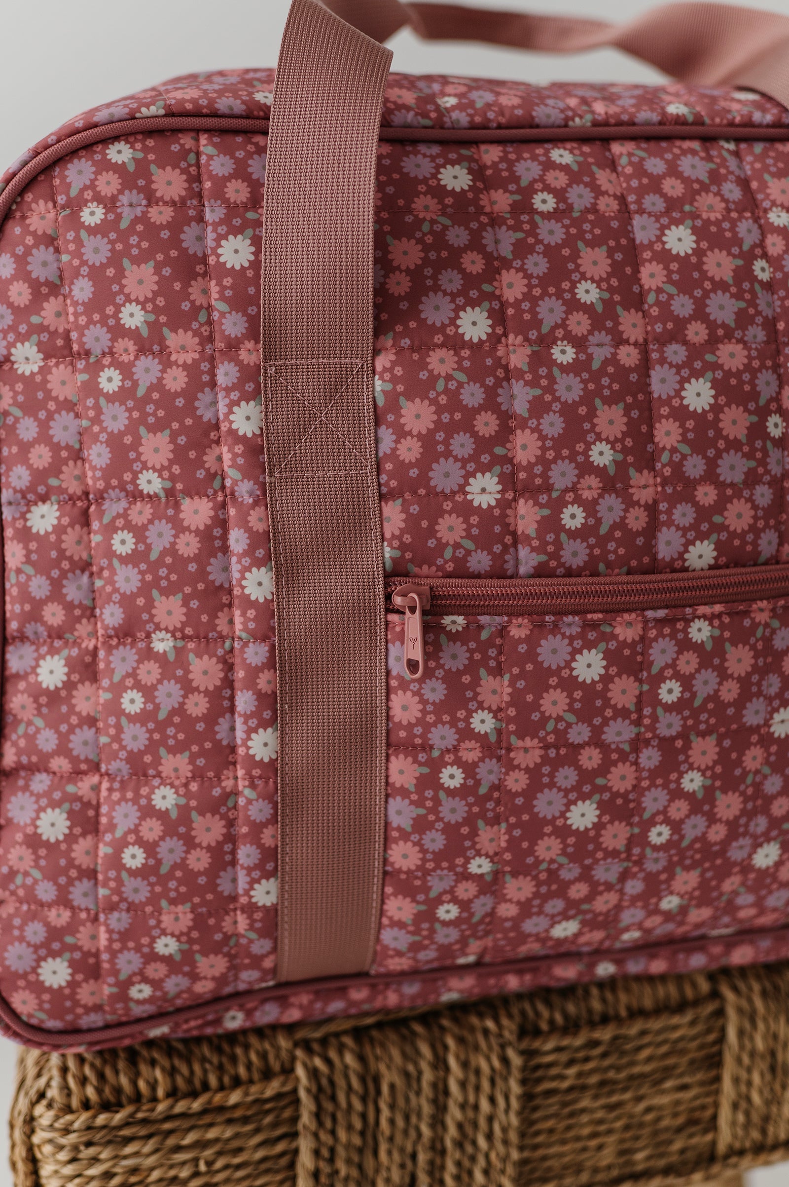Overnight Bag In Tiny Petals
