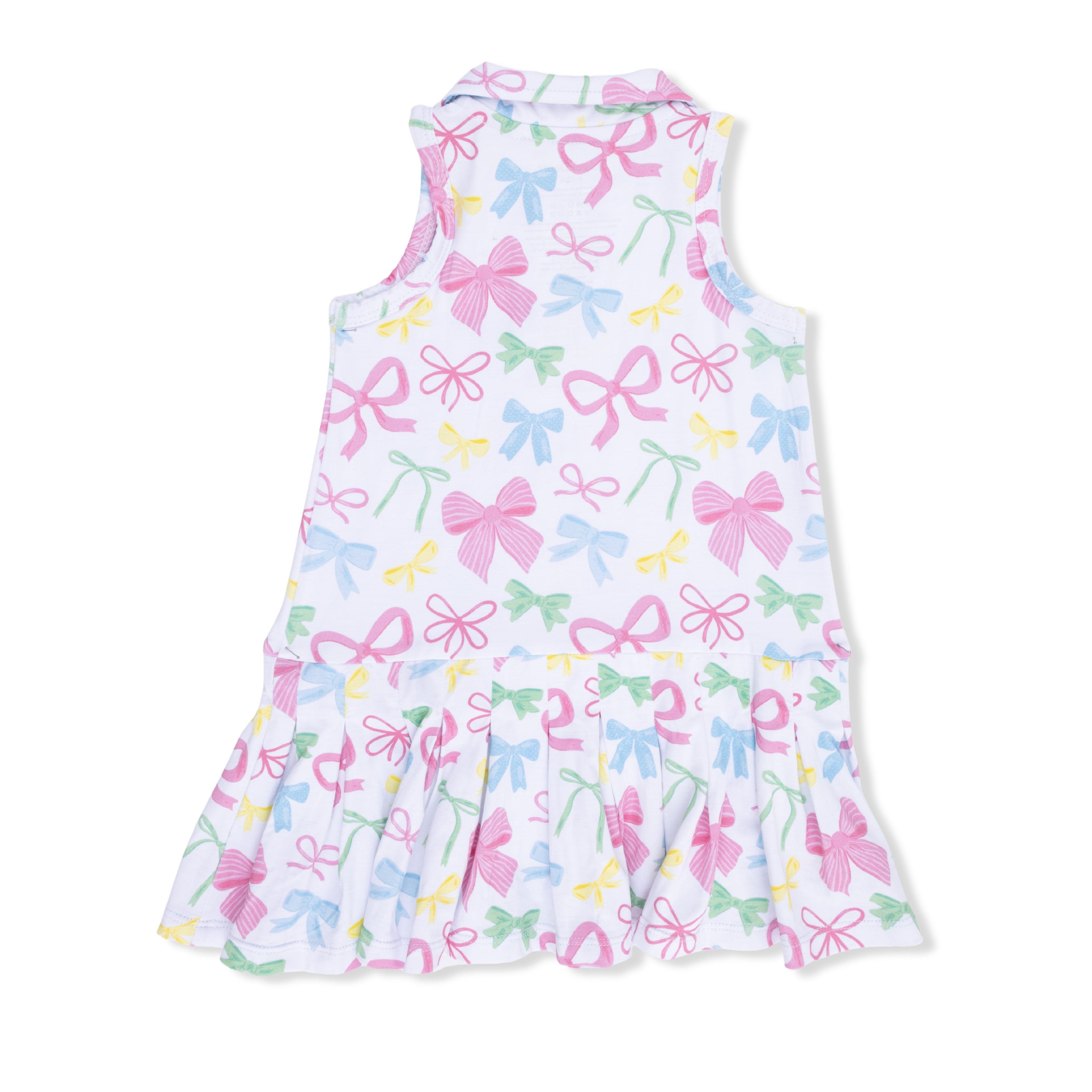 Sweet Bows - Polo Tennis Dress With Cartwheel Short