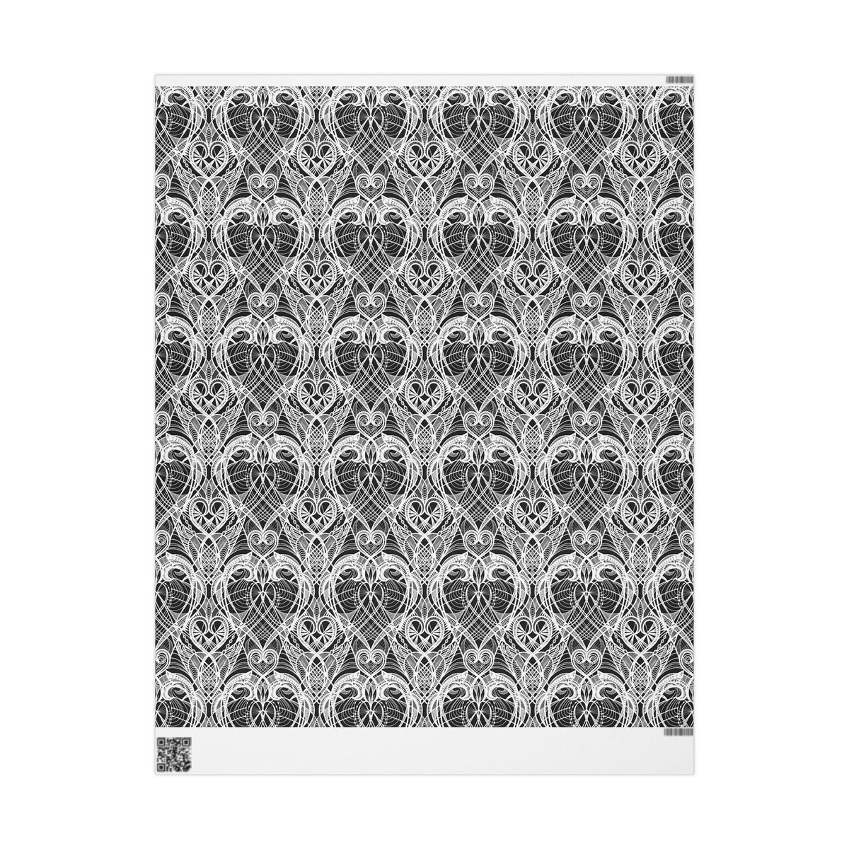 Heart Deco Wrapping Paper