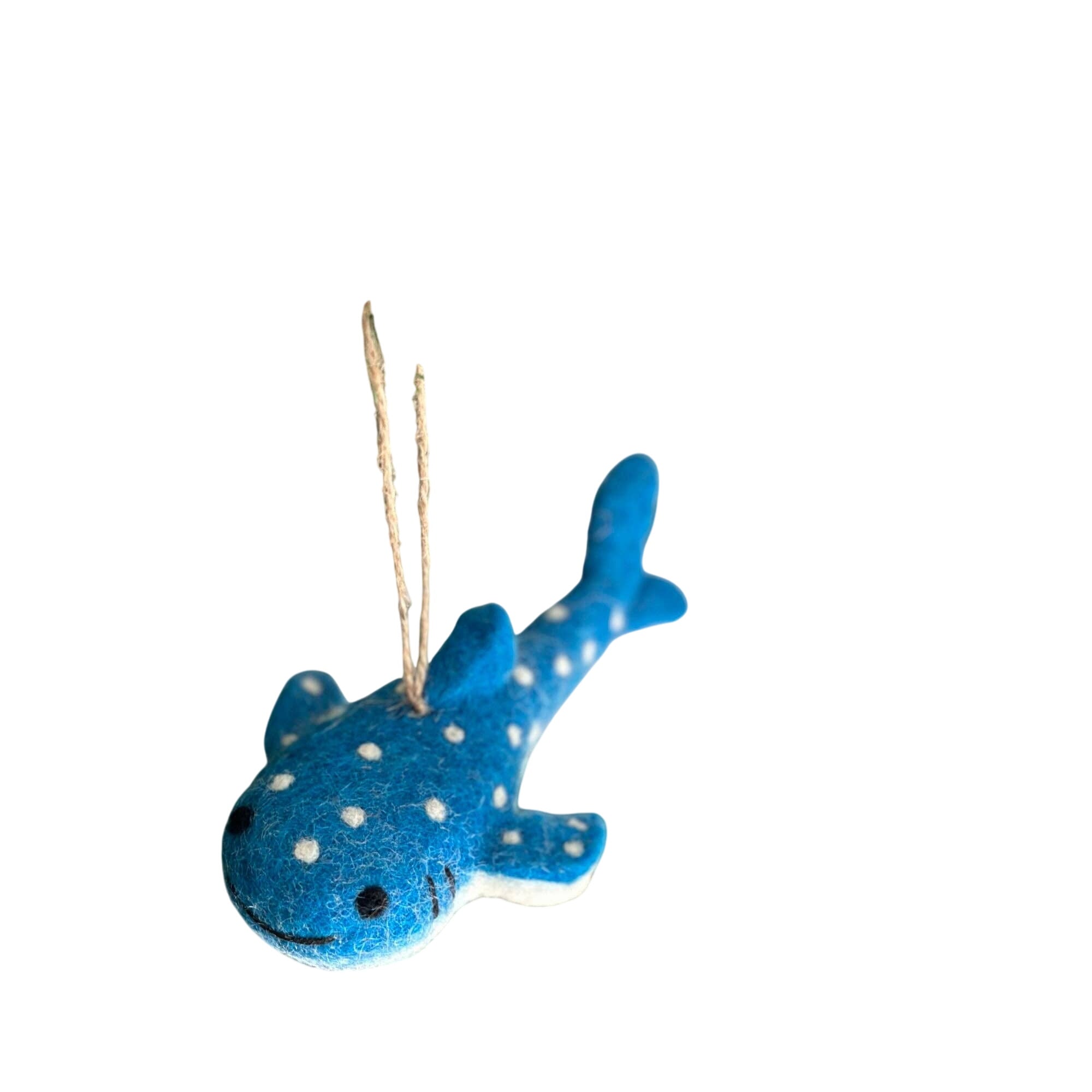 Felt Ornament - Smiley Whale Shark