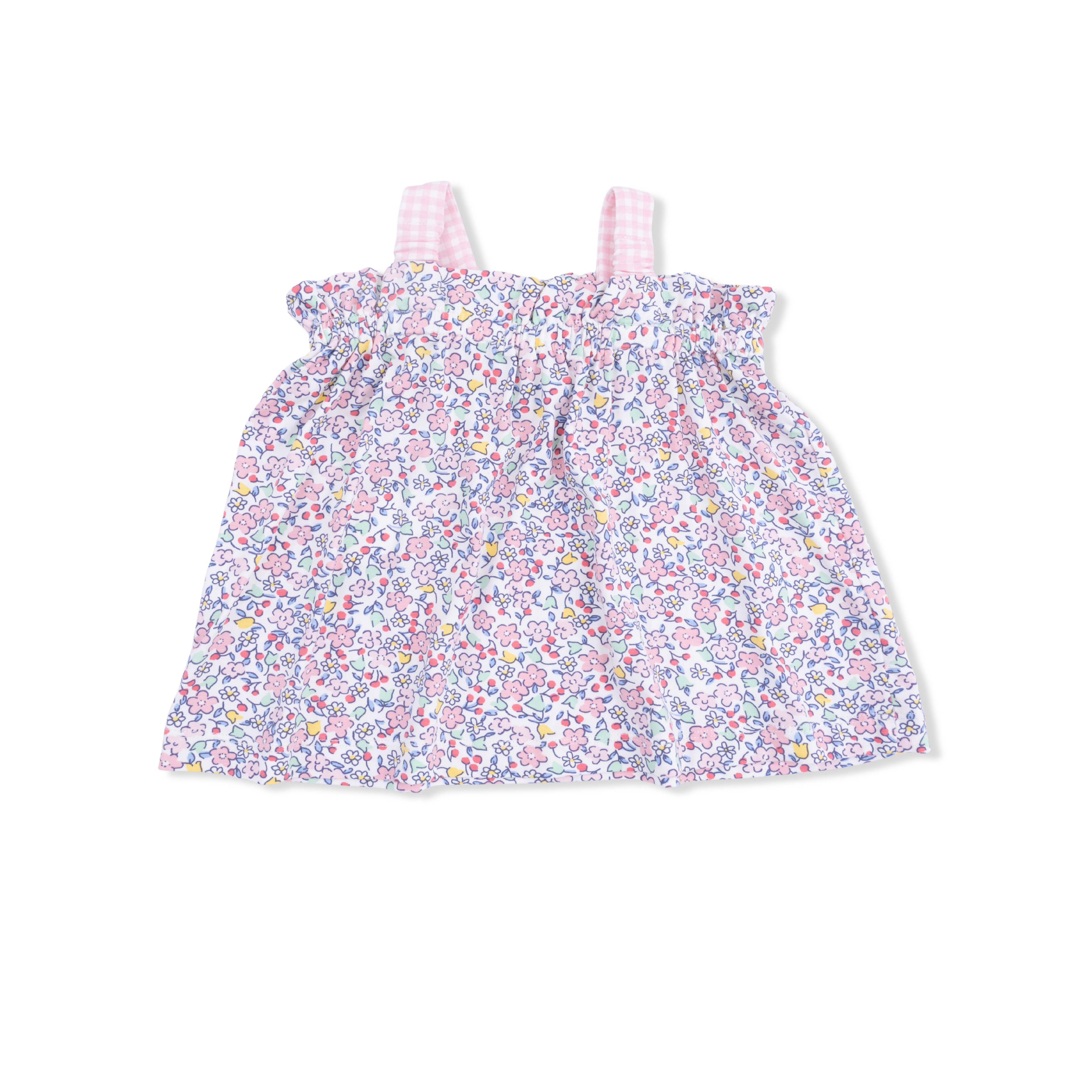 Elizabeth's Garden - Top With Bows And Ruffle Leg Bloomer