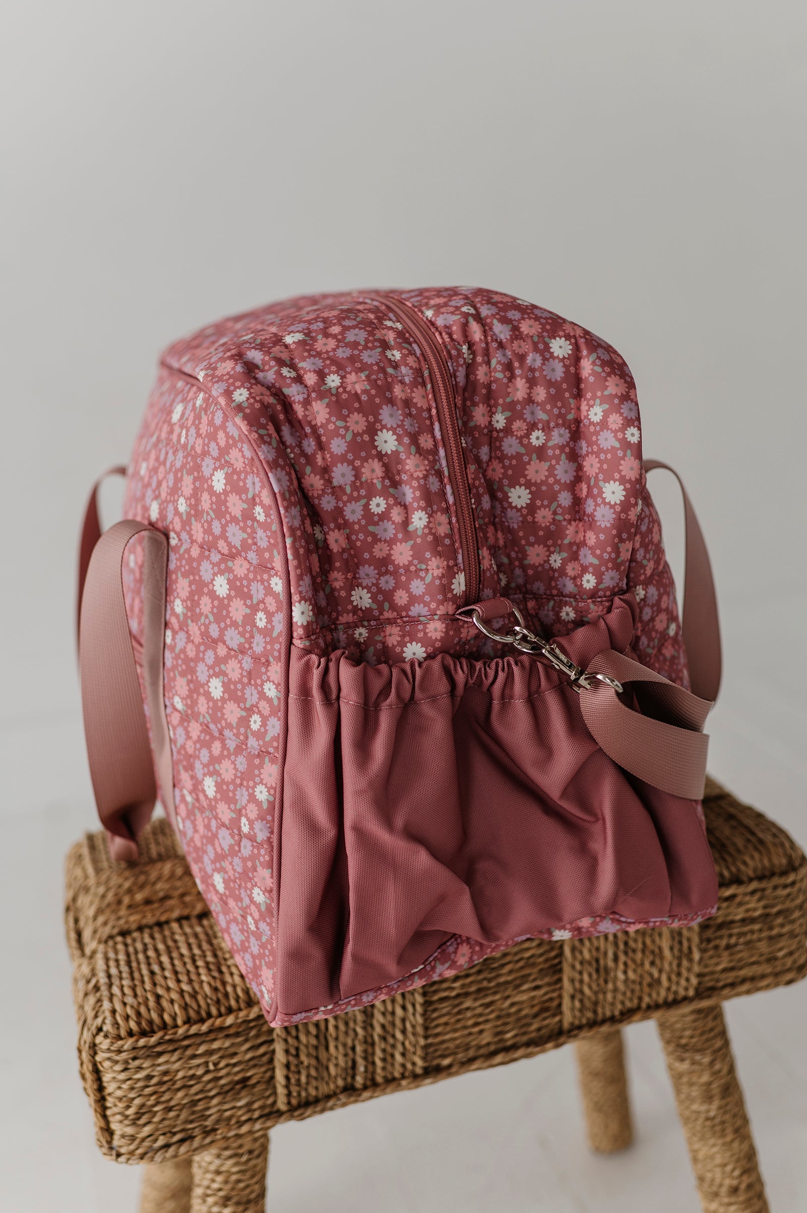 Overnight Bag In Tiny Petals