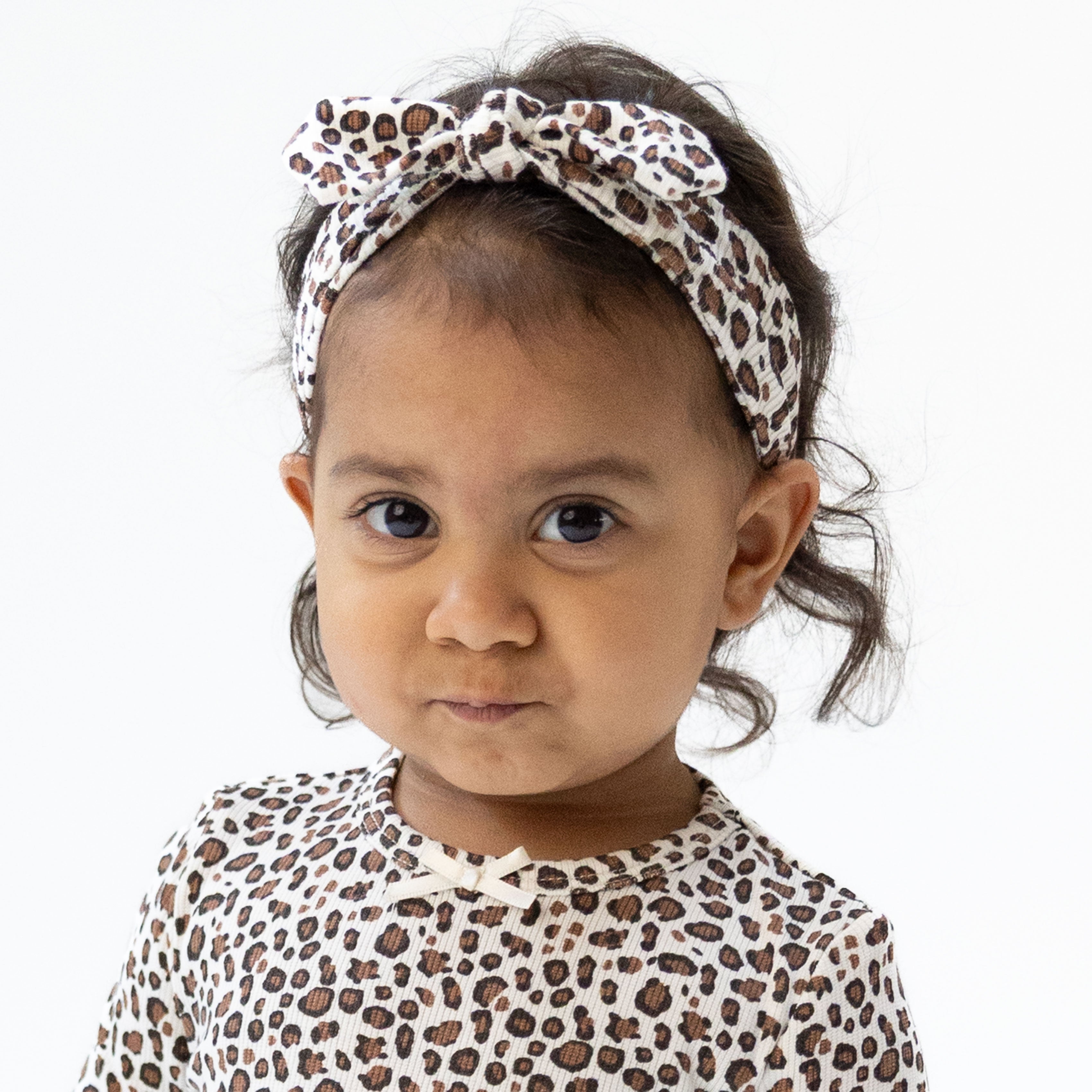 Leopard Rib - Knot Headband