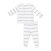 Vintage Stripe - Long Sleeve Henley And Pant
