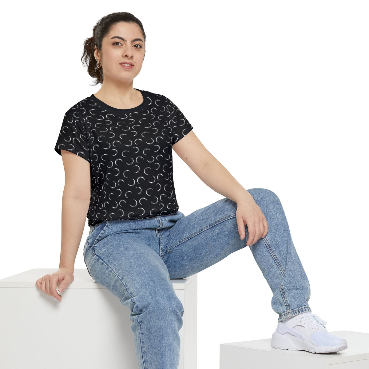 Crescent Moon T-shirt (womens Cut)
