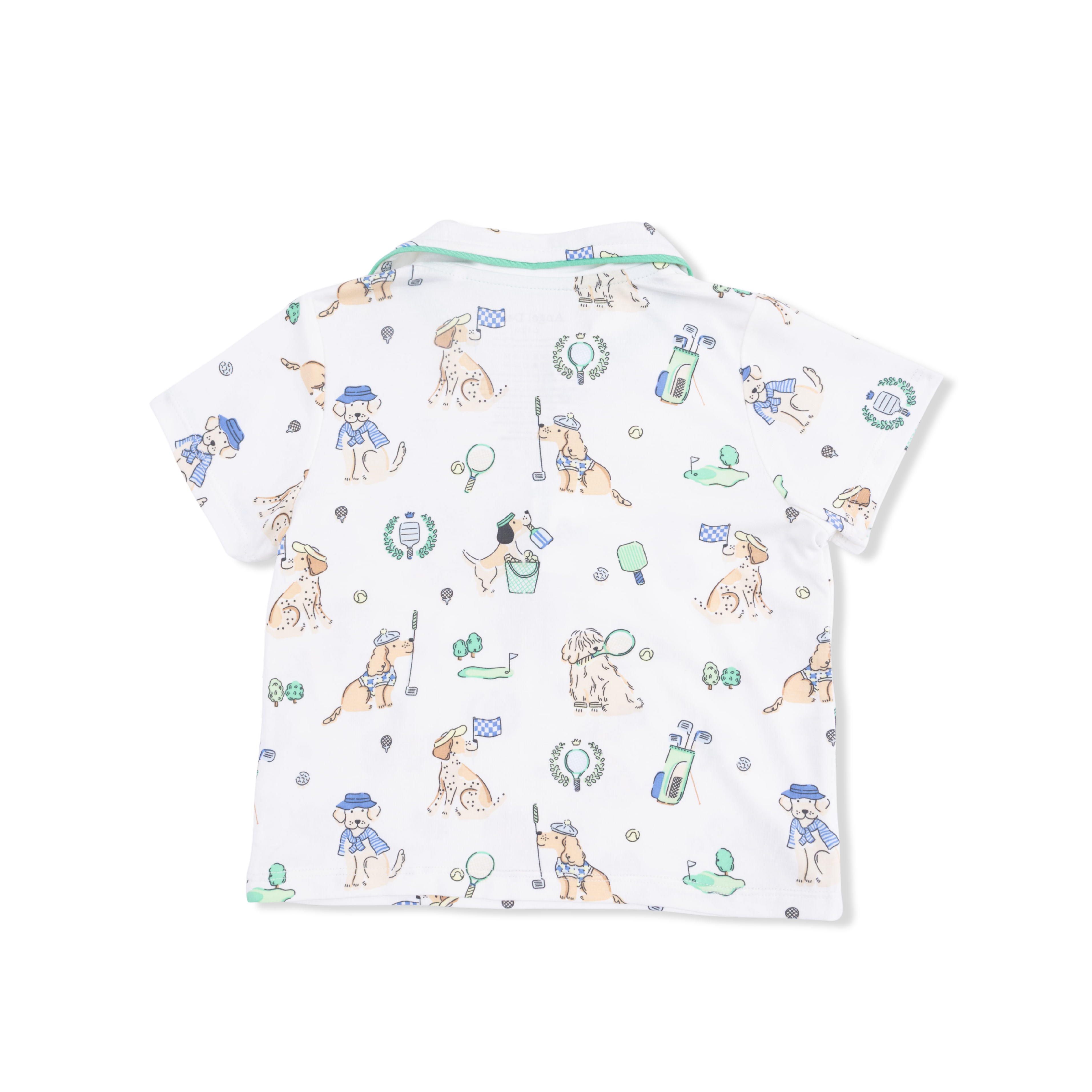 Country Club Dogs Neutral - Polo With Casual Short  & Bucket Hat