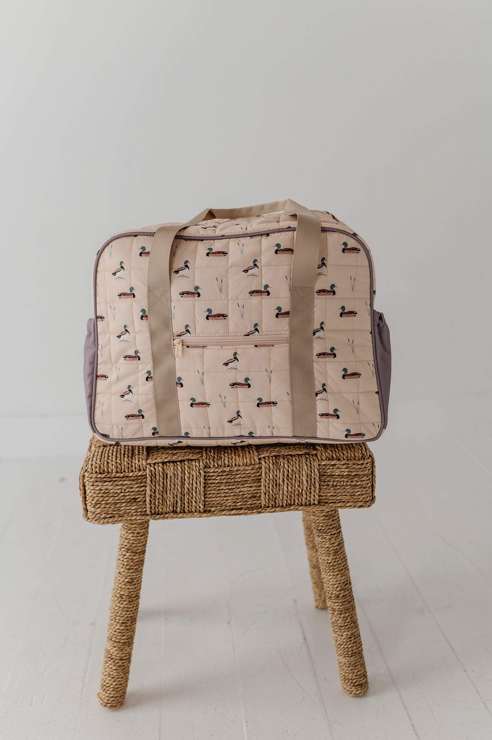 Overnight Bag In Mallard Ducks