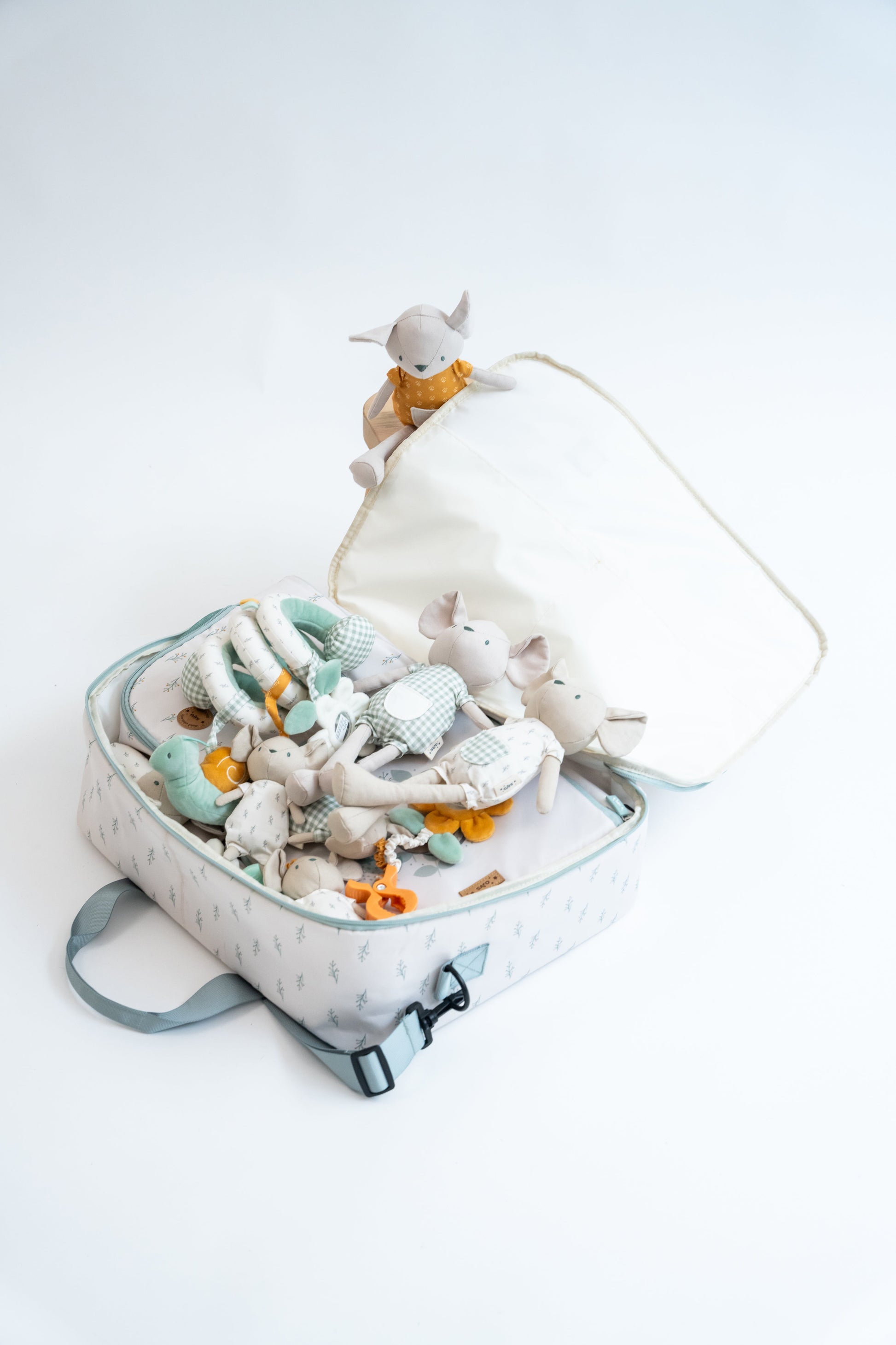“Spring Cottage” Toddler Weekender bag