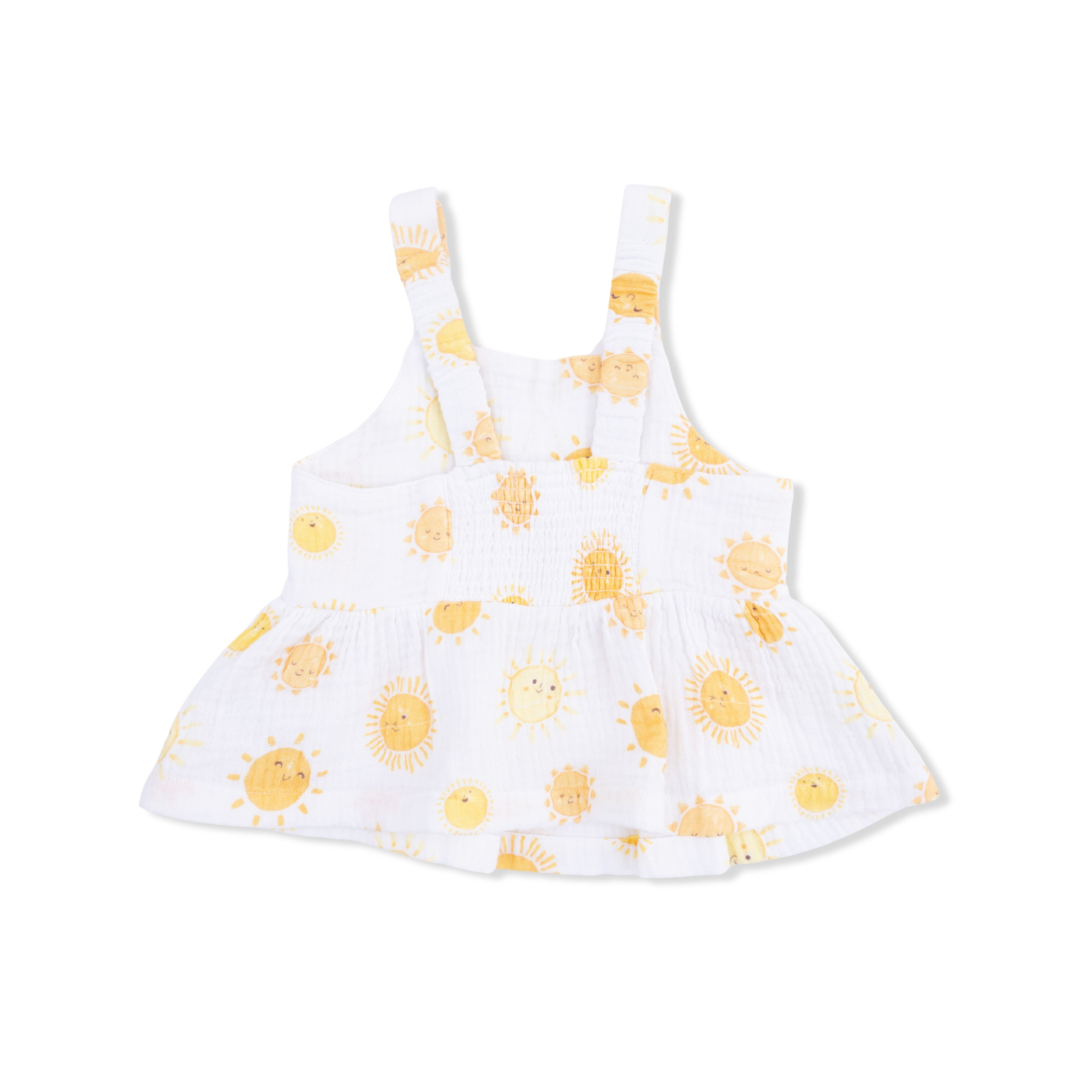 Happy Suns - Peplum Tank With Wide Leg Pant