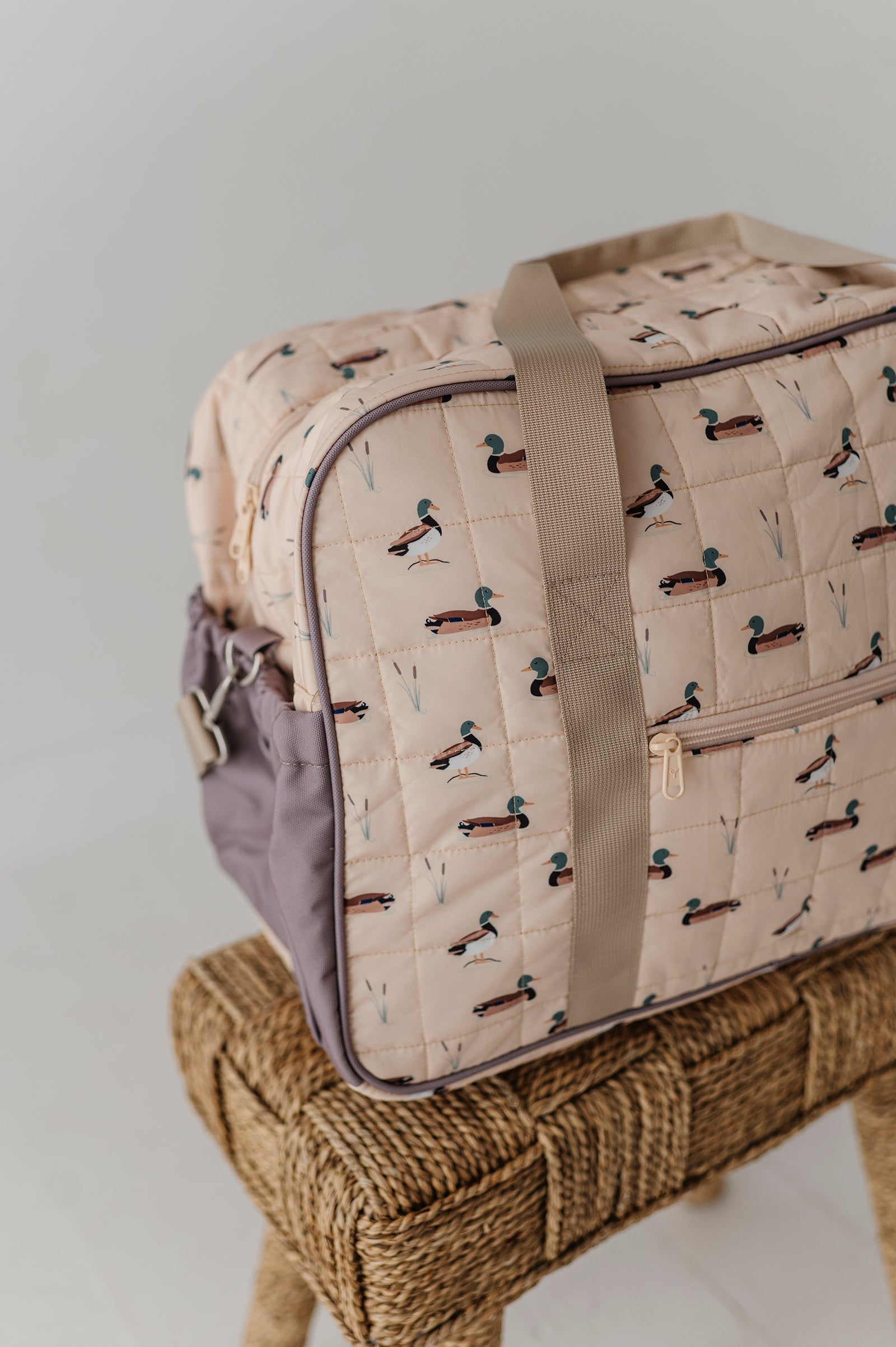 Overnight Bag In Mallard Ducks