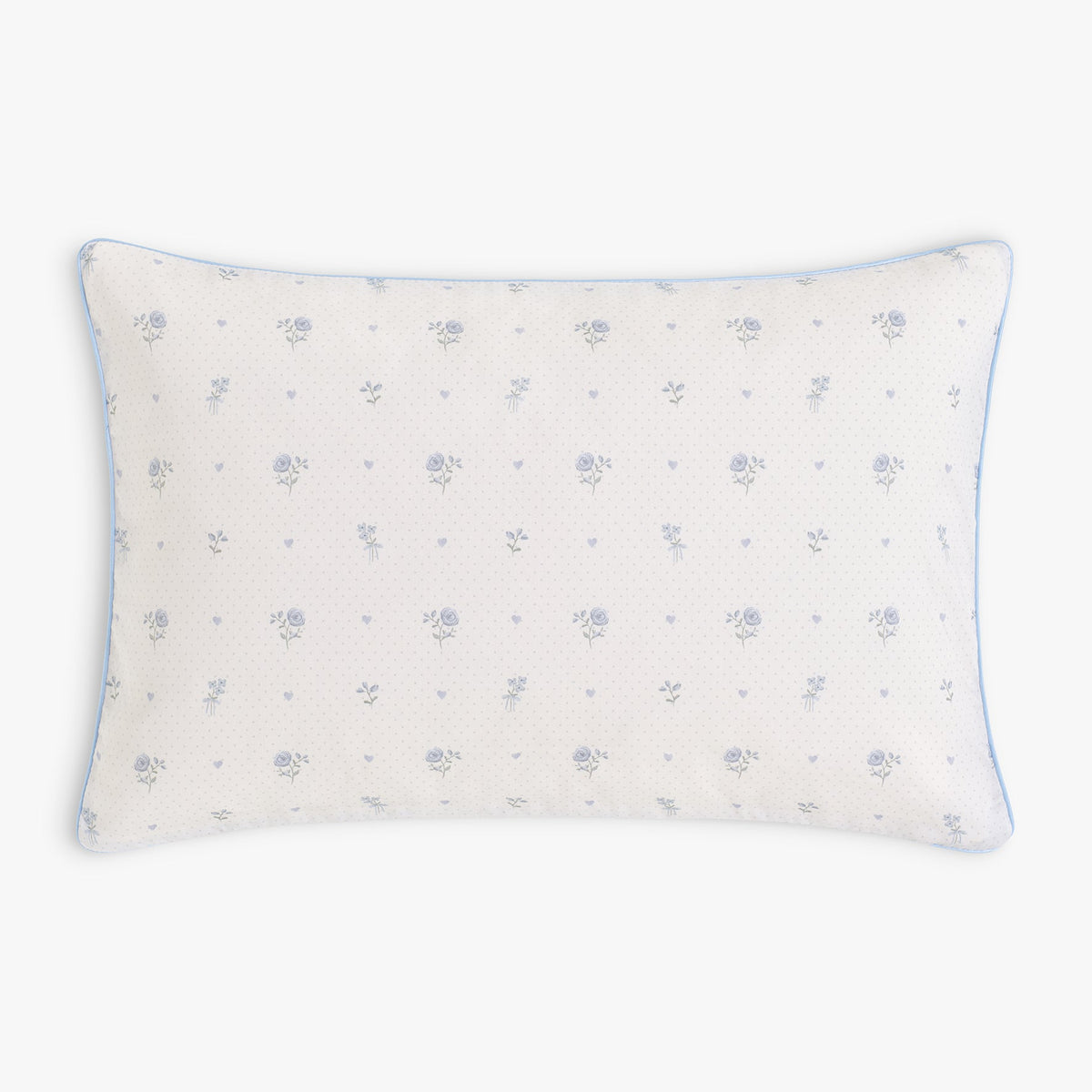 Ditsy Floral Toddler Pillow - Blue