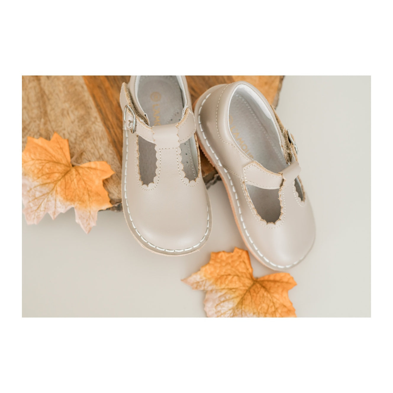 Selina Scalloped T-strap Mary Jane