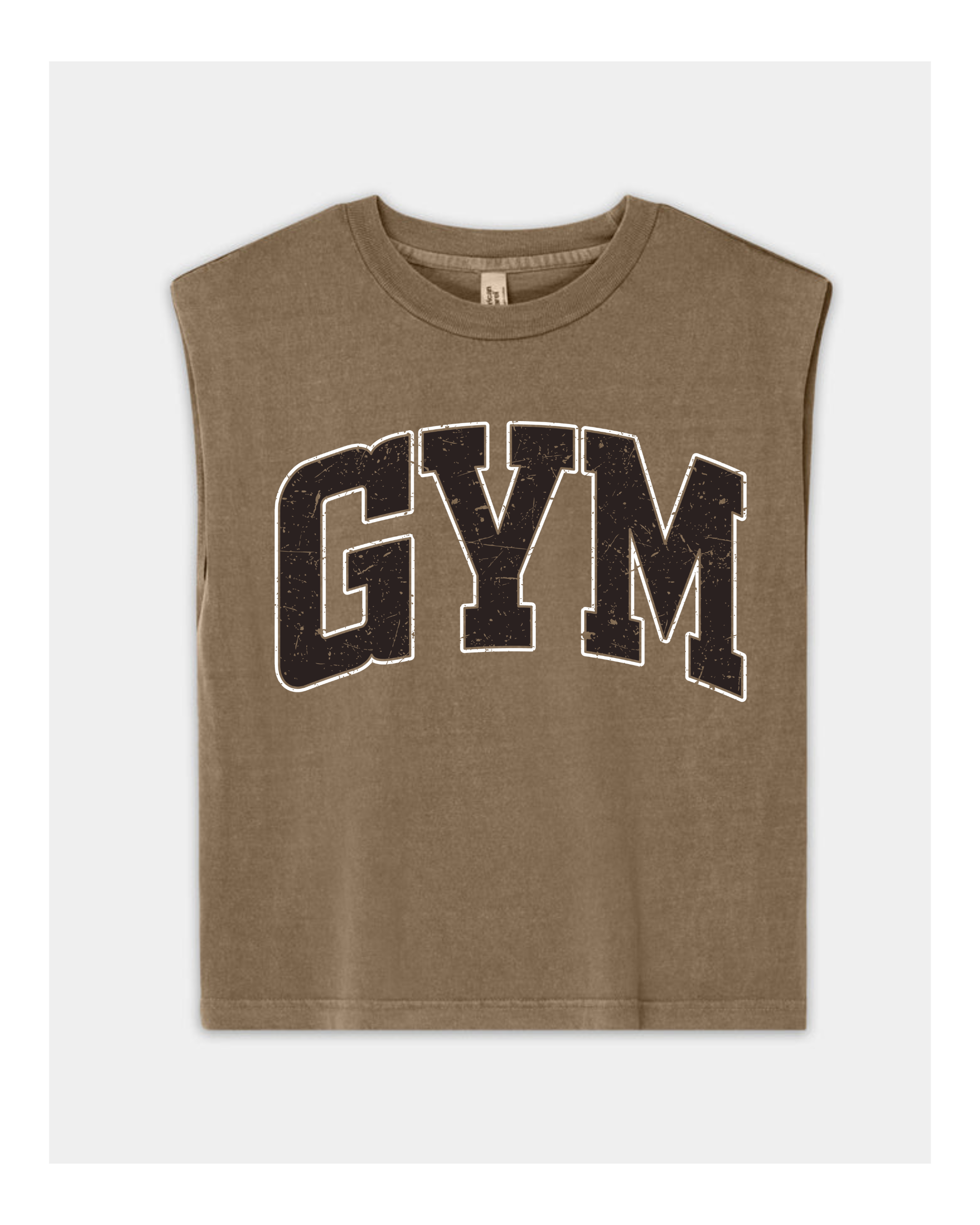 Gym Varsity Muscle Tank