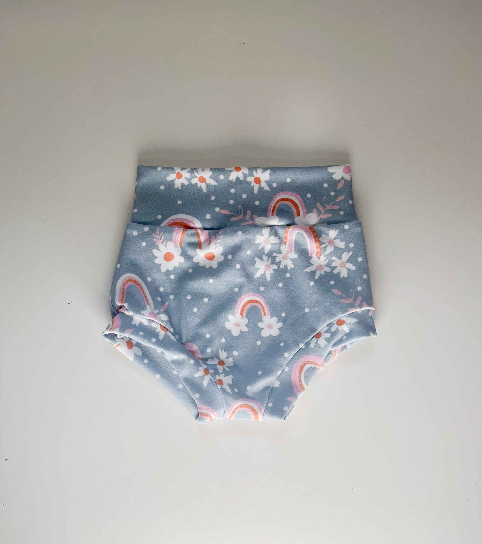 Blue Rainbow Personalized Bummies Set