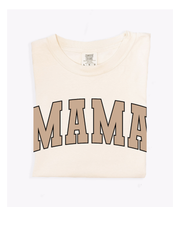 Mama Classic Collegiate Style Varsity Tee